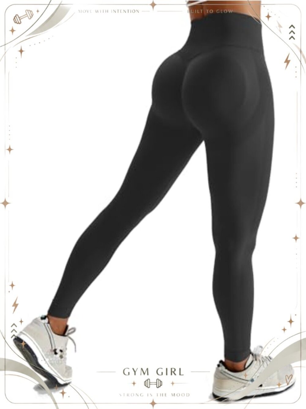 Seamless Scrunch Butt Lift High Waist Workout Leggings Tummy Control